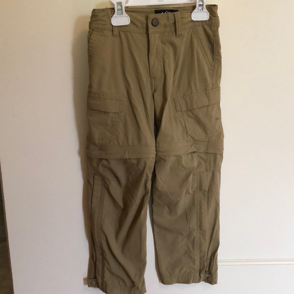 REI Sahara convertible pants, XXS in boys - color is Burlap